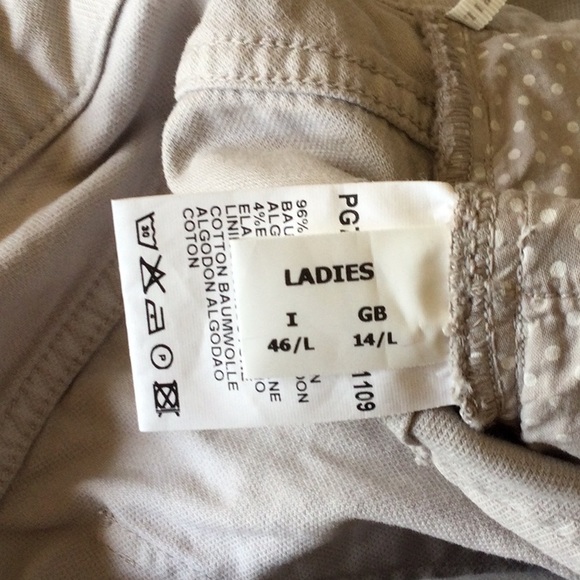 Fabiana Filippi Beige straight leg jeans. EUC. - Picture 5 of 8